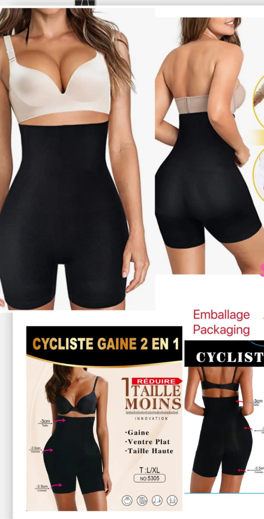 Cycliste gaine