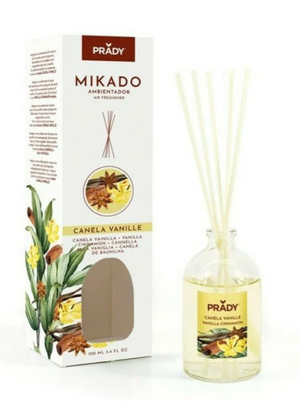 MIKADO PRADY AMBIANCE CANNELLE VANILLE
