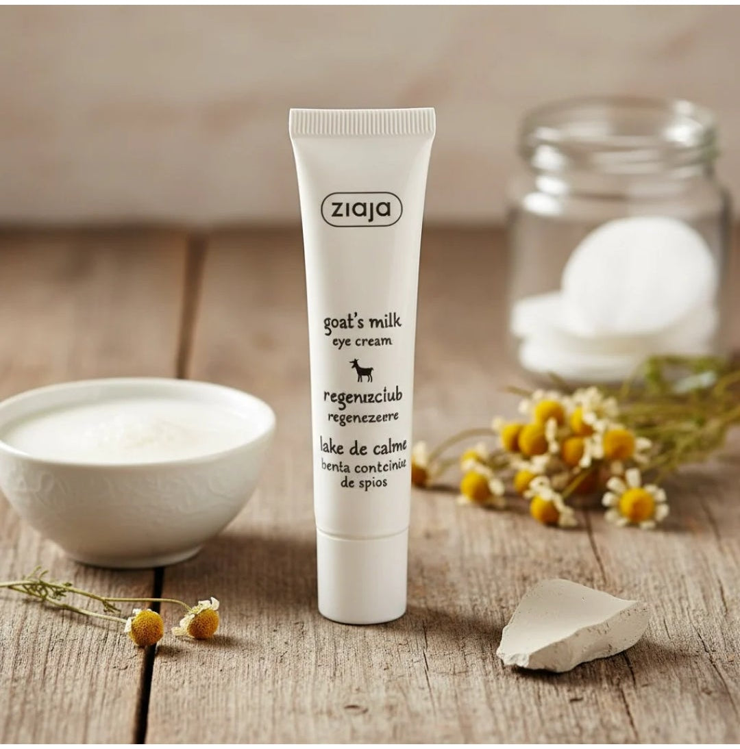 Soin Contour des Yeux Repulpant au Lait de Chèvre - Ziaja