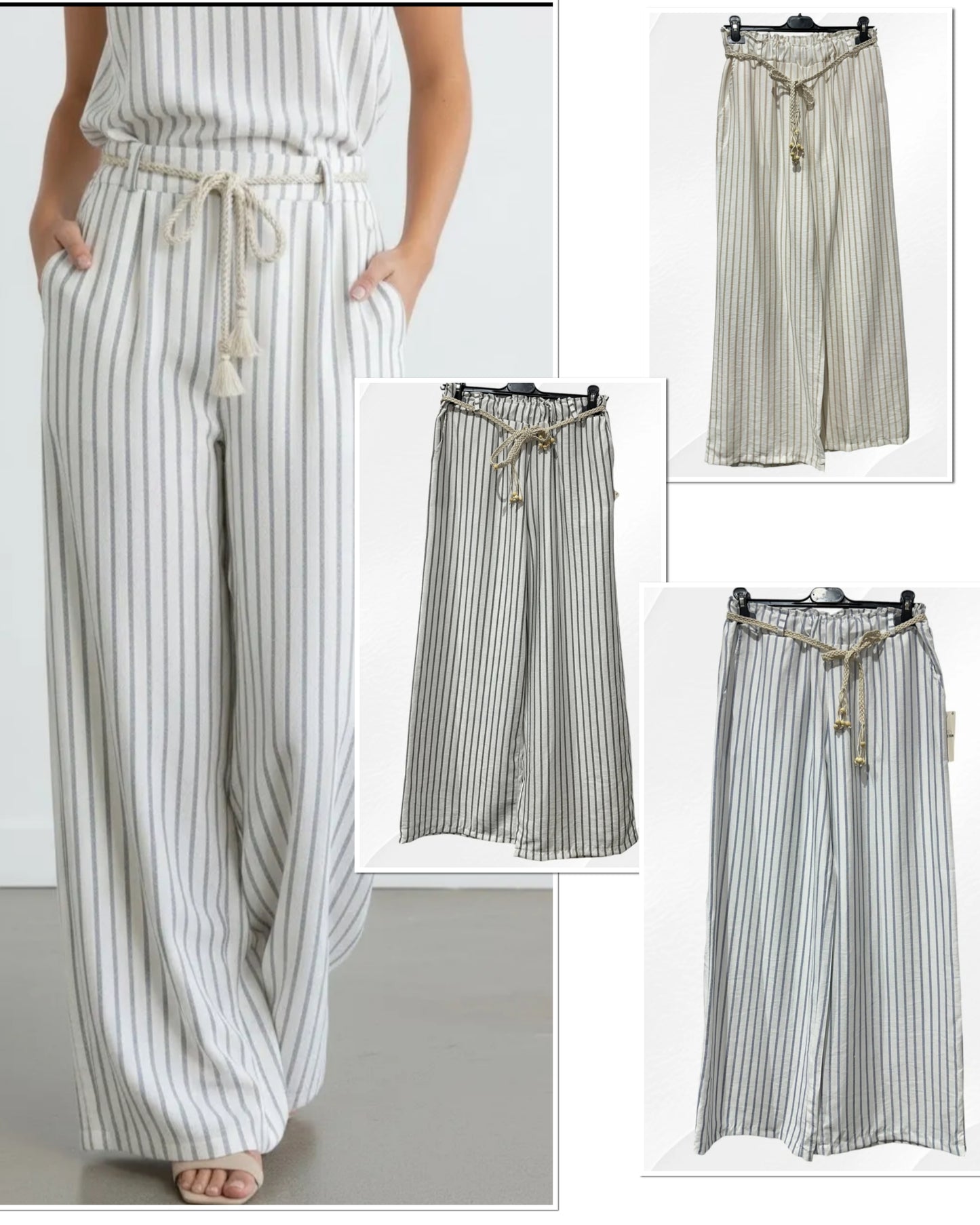 Pantalon rayé