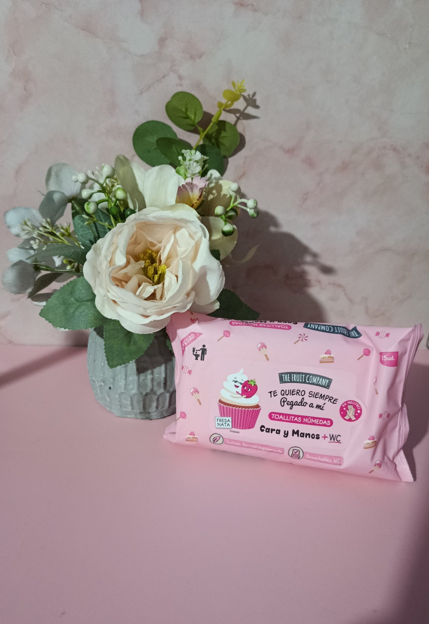 LINGETTES MULTI-USAGE MAINS/VISAGE/WC FRAISE CHANTILLY