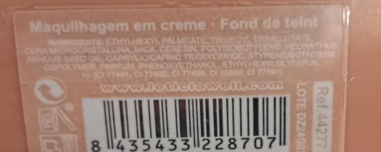 Fond de teint crème