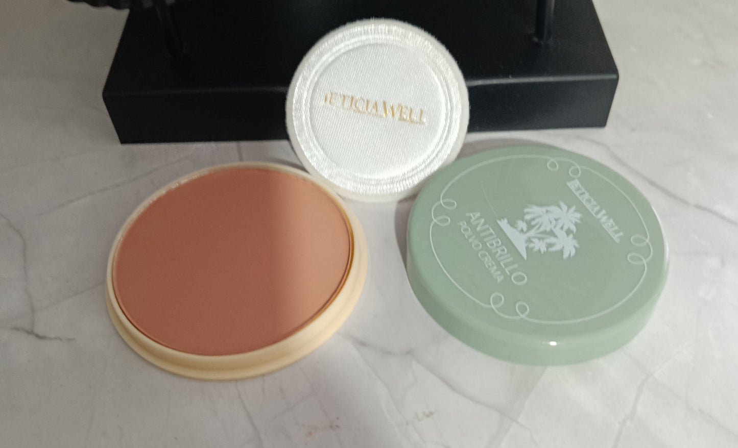 poudre compacte Crème anti-brillance