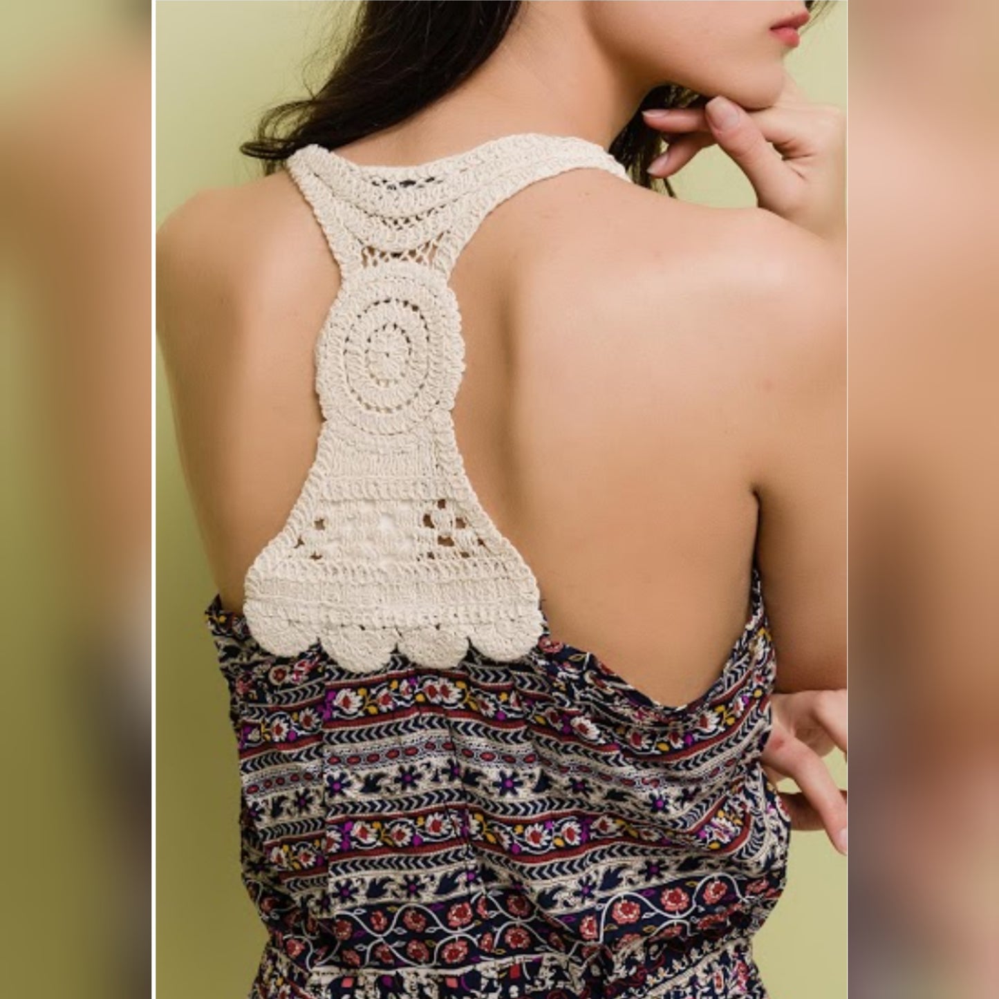 Combishort à motifs