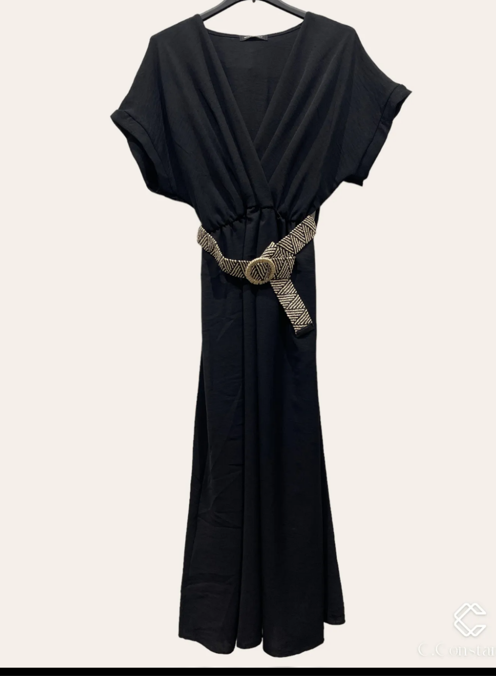 Robe avec ceinture