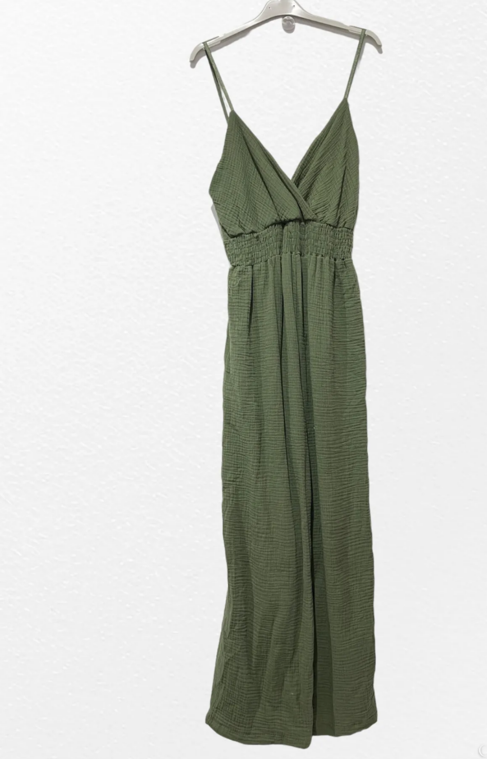 Combi en gaz de coton bretelle reglable