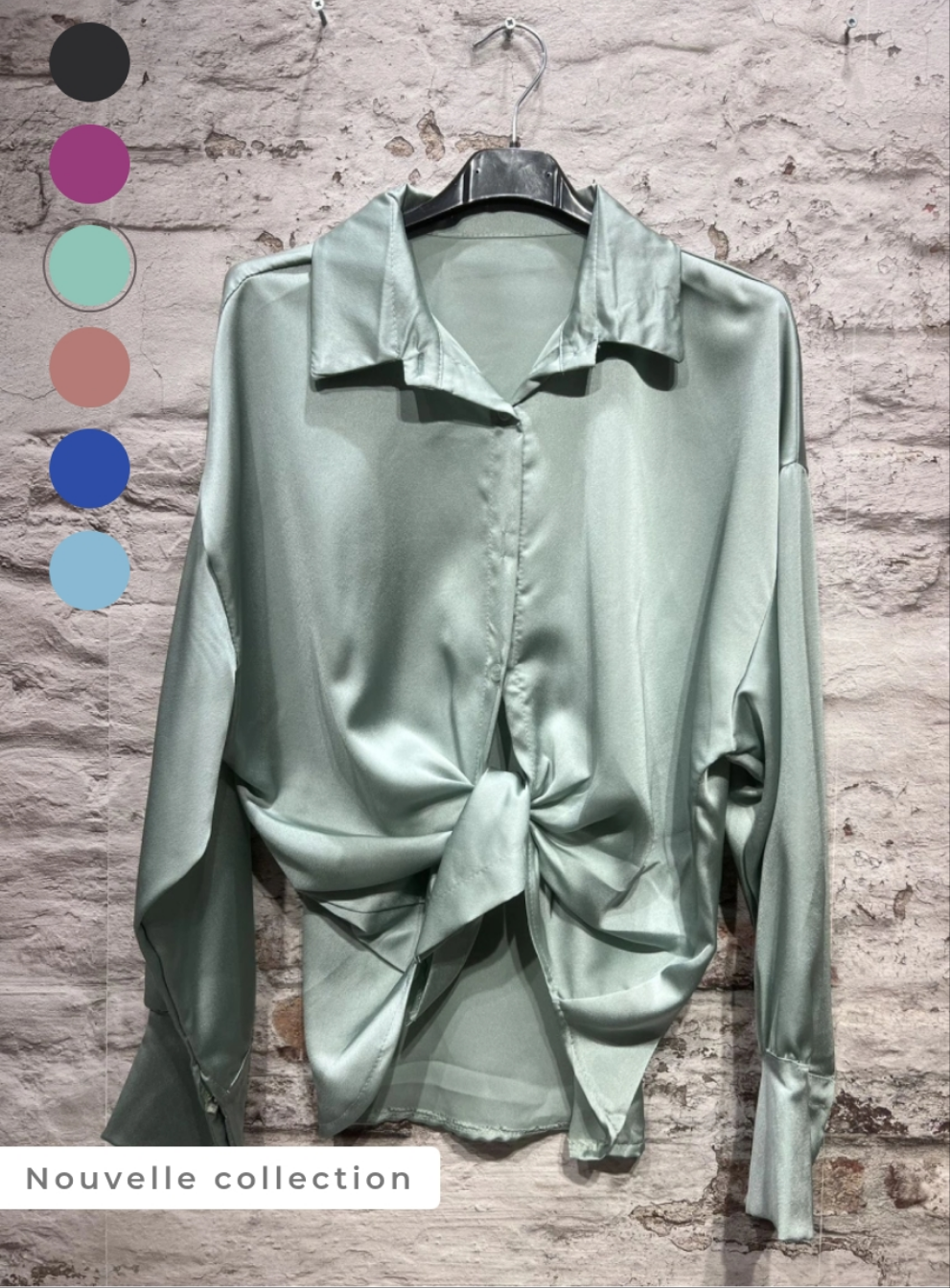 Chemise satiné