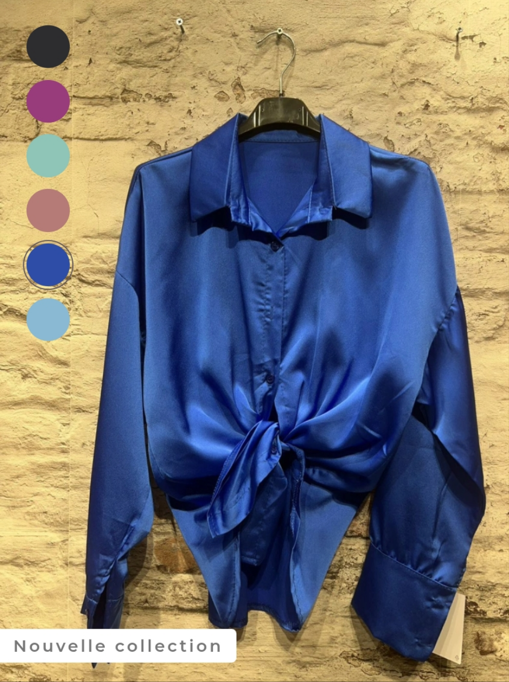Chemise satiné