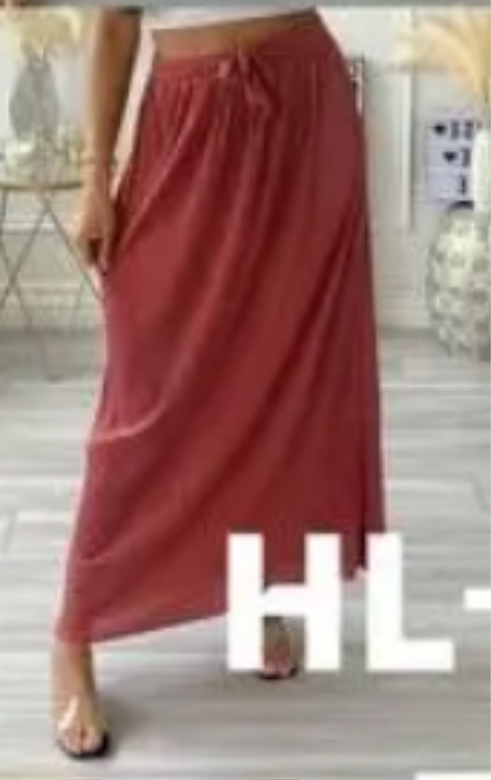 Jupe longue plissée