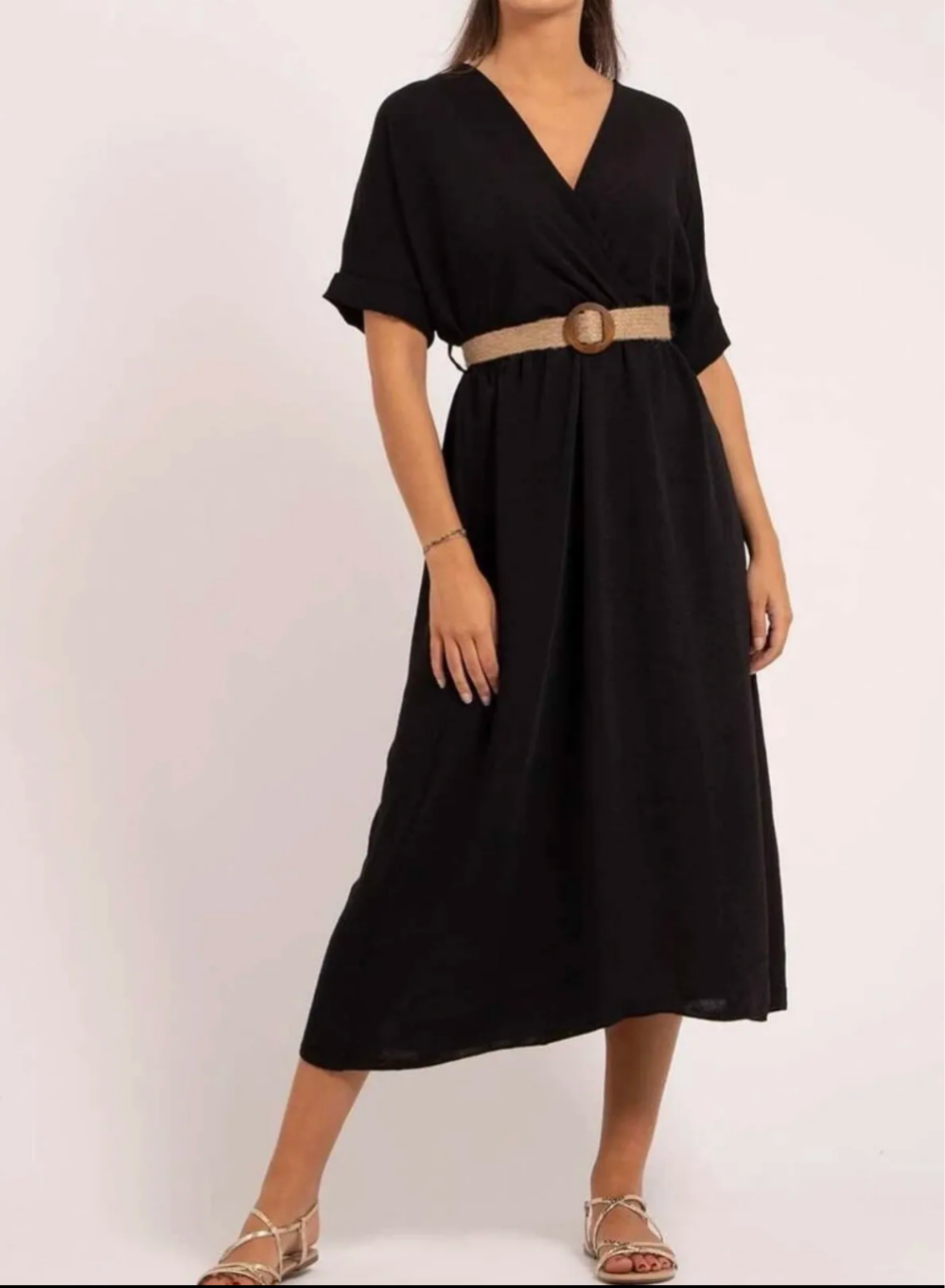 Robe avec ceinture