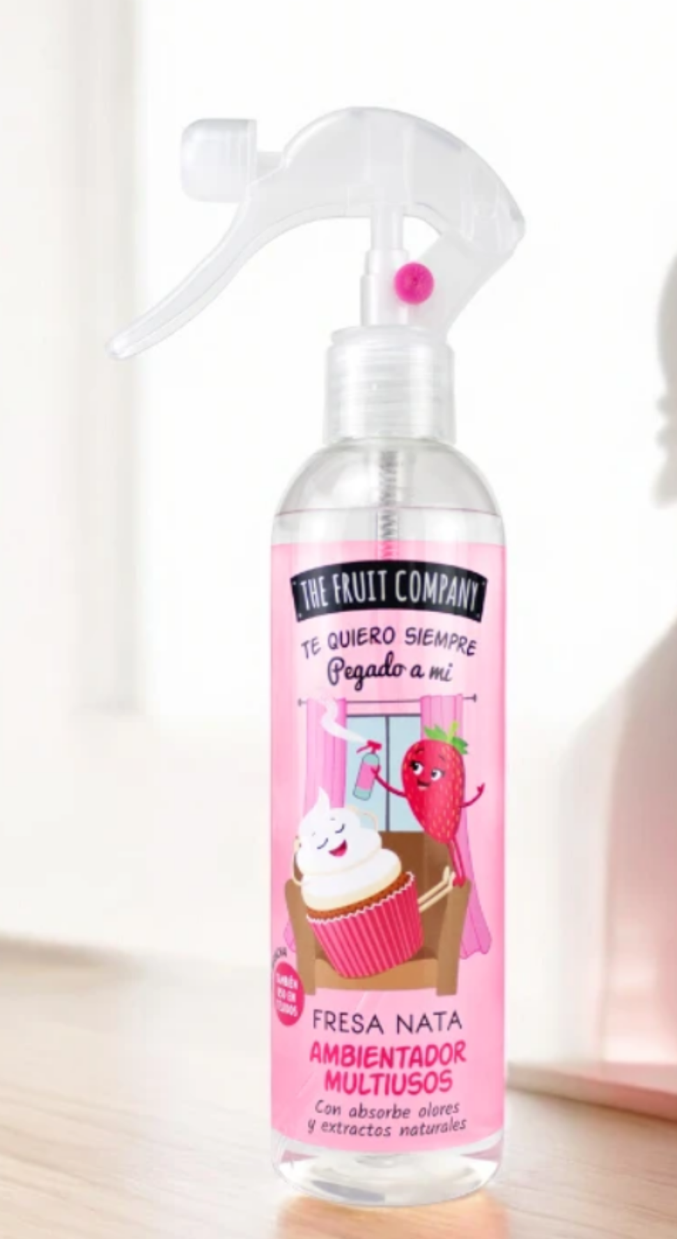 Spray désodorisant liquide fraise chantilly – The Fruit Company