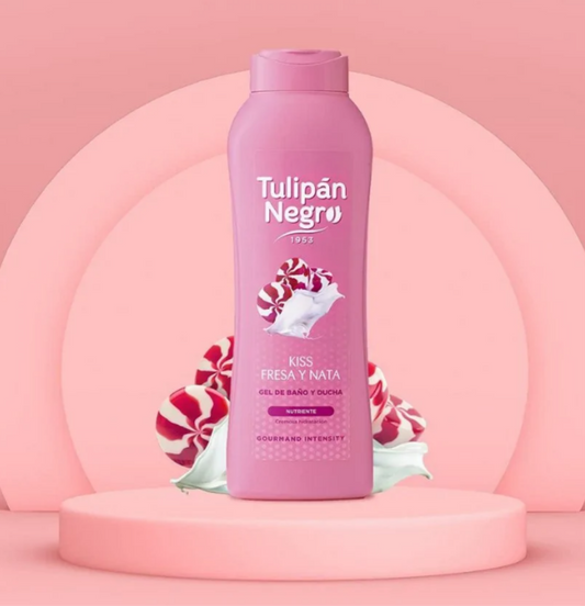Gel douche fraise chantilly