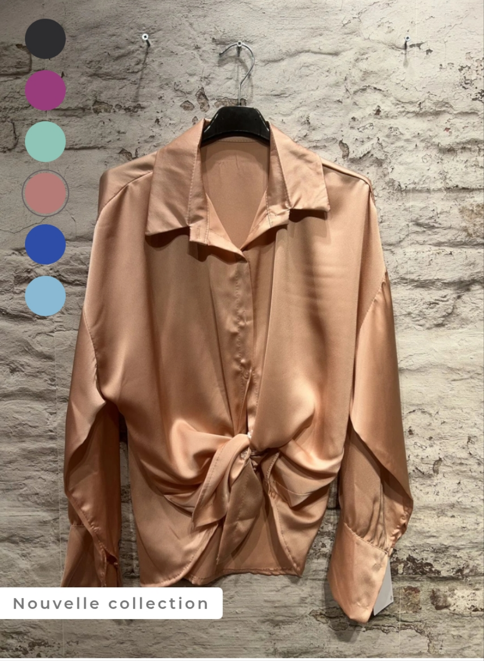 Chemise satiné