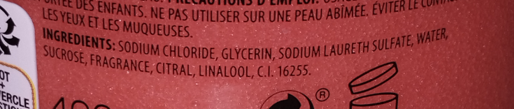 BODY SCRUB  SAVON 2 EN 1  PASTÈQUE