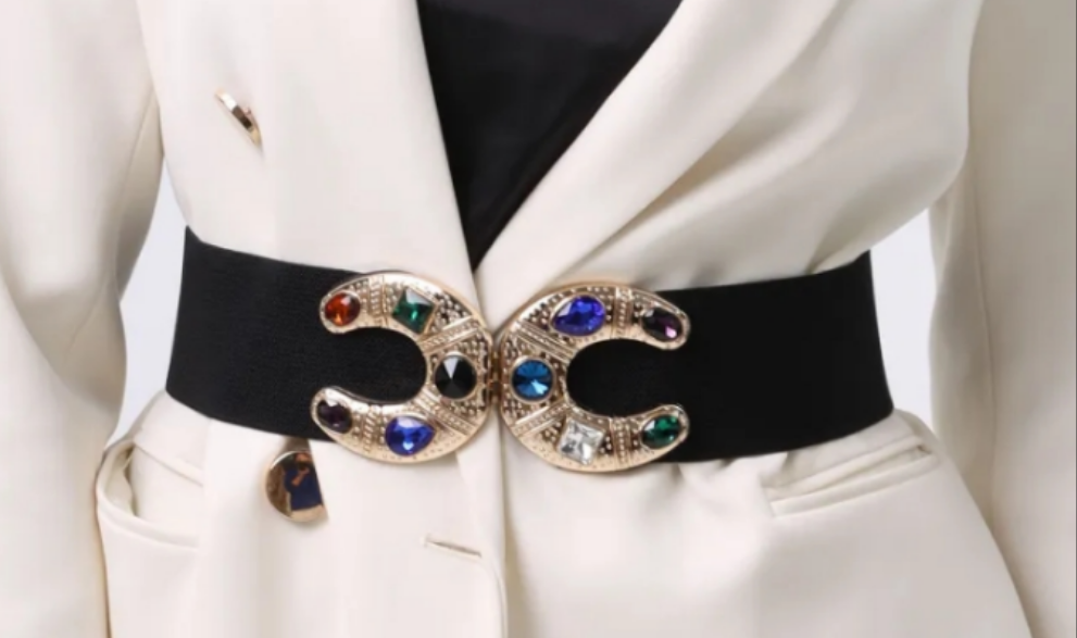 Ceinture boucle strass
