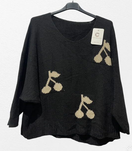Pull cerise