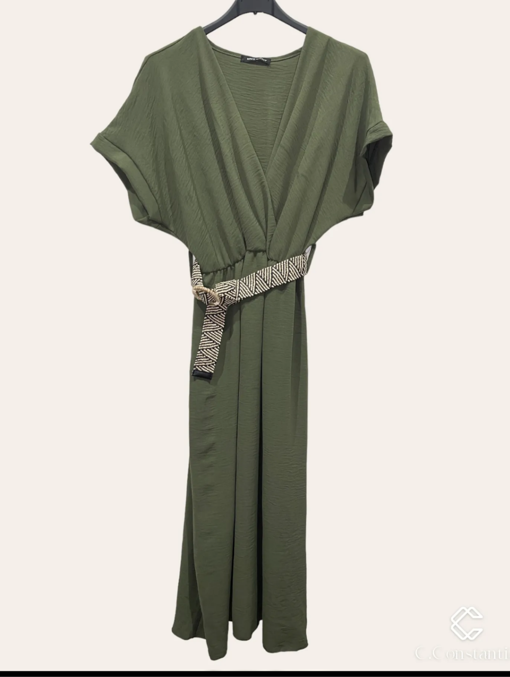Robe avec ceinture
