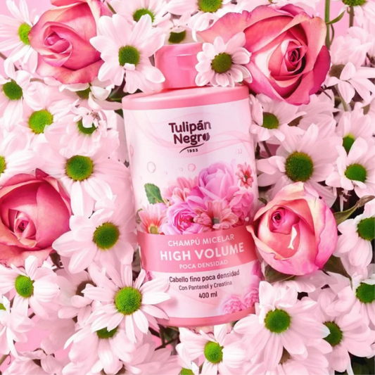 SHAMPOING MICELLAIRE VOLUME ACTIVE TULIPAN NEGRO 400ML