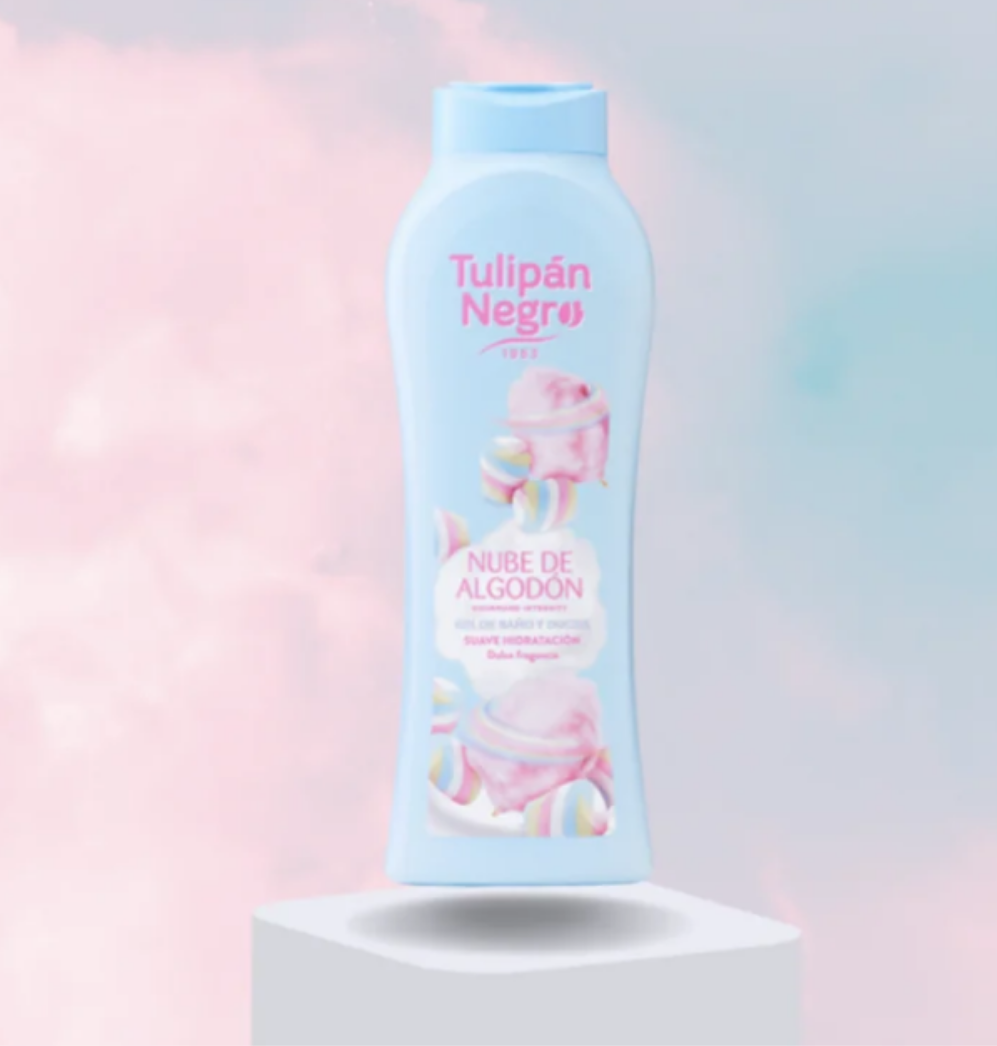 GEL DOUCHE TULIPAN NEGRO BARBE A PAPA 650ML