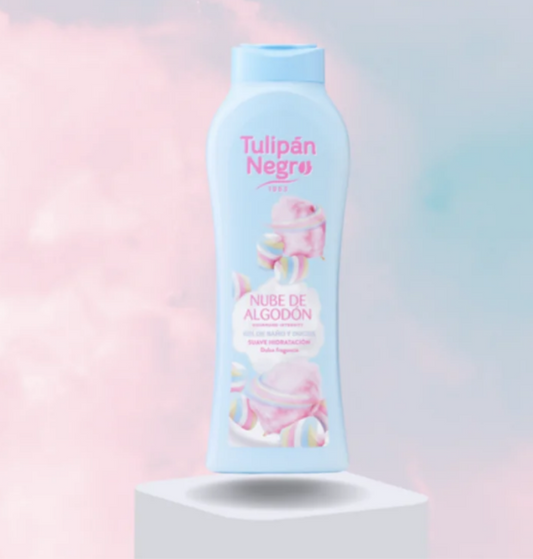 GEL DOUCHE TULIPAN NEGRO BARBE A PAPA 650ML