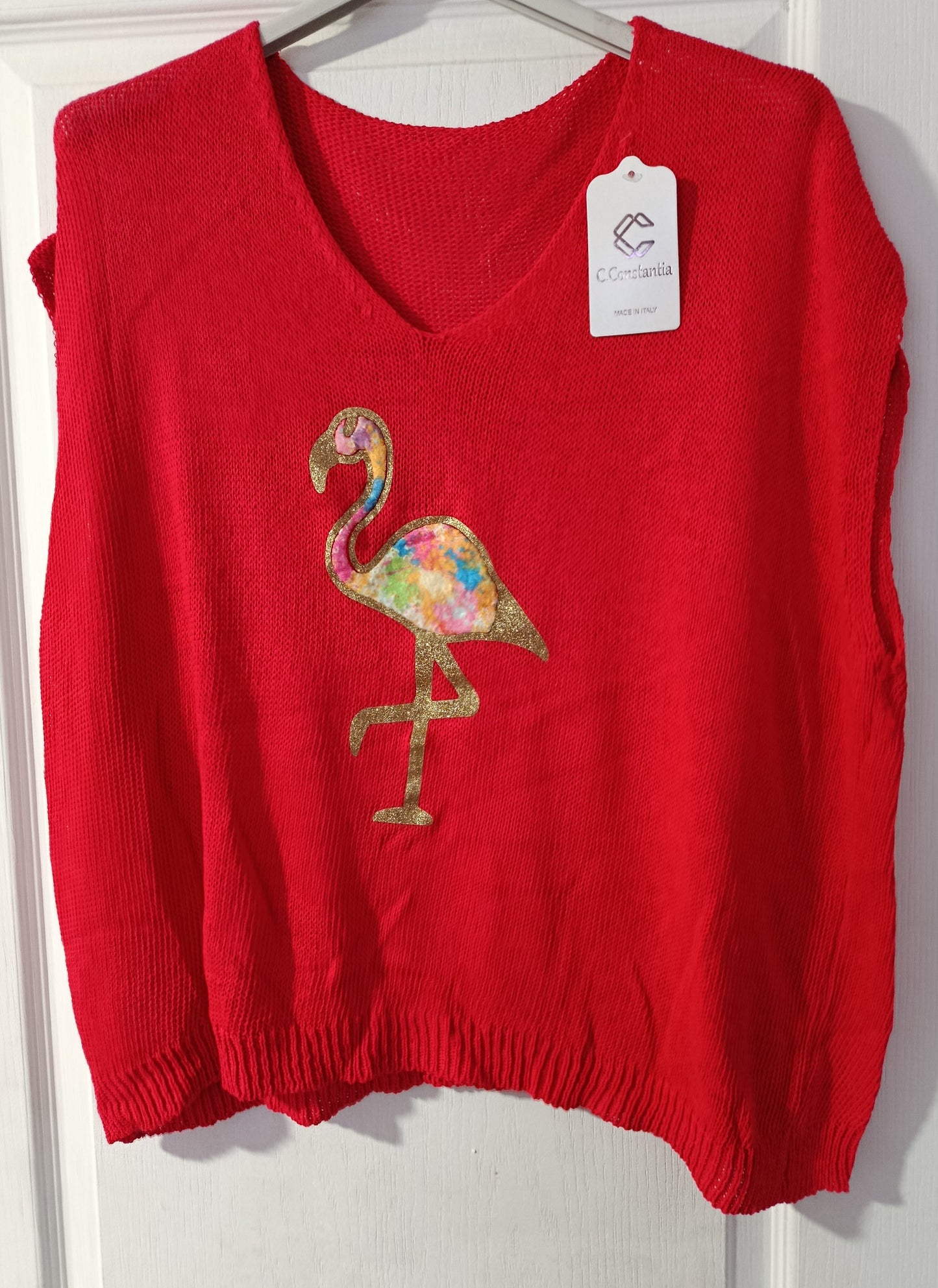 Pull flamand multicolore