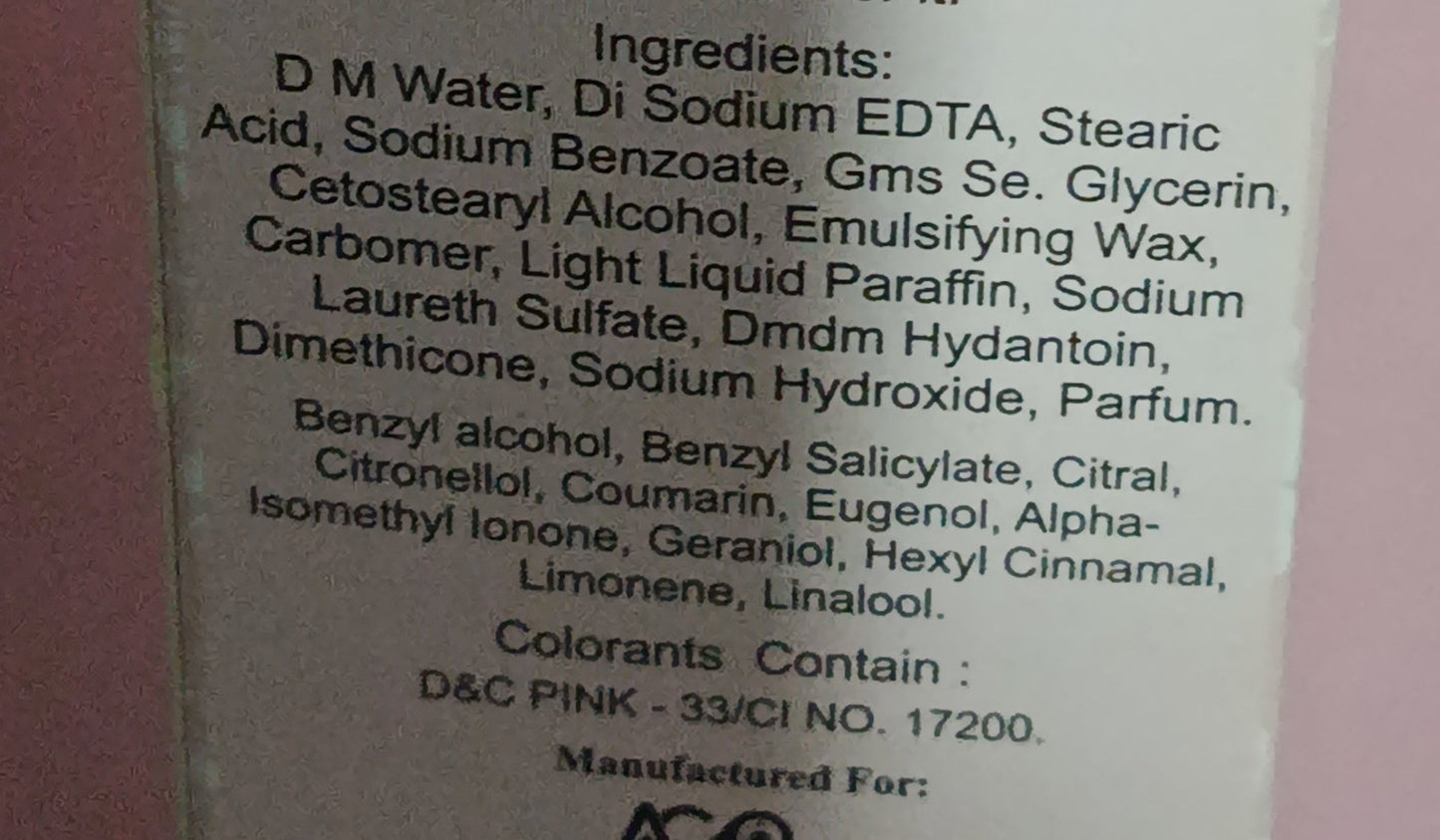 BODY LOTION LARA YARA 50ML MANASIK