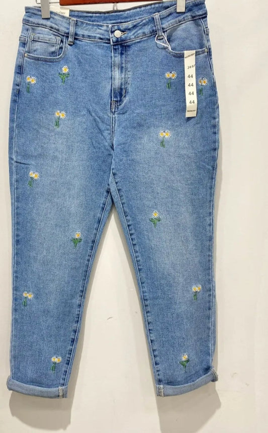 Jean mom fleur