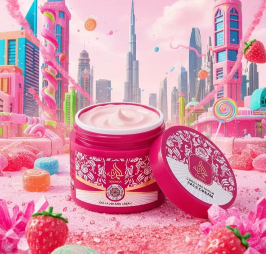 Crème visage collagène candy