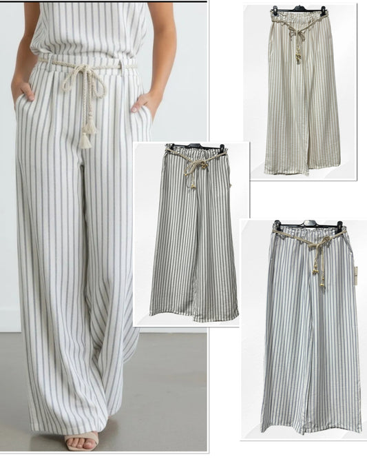 Pantalon rayé