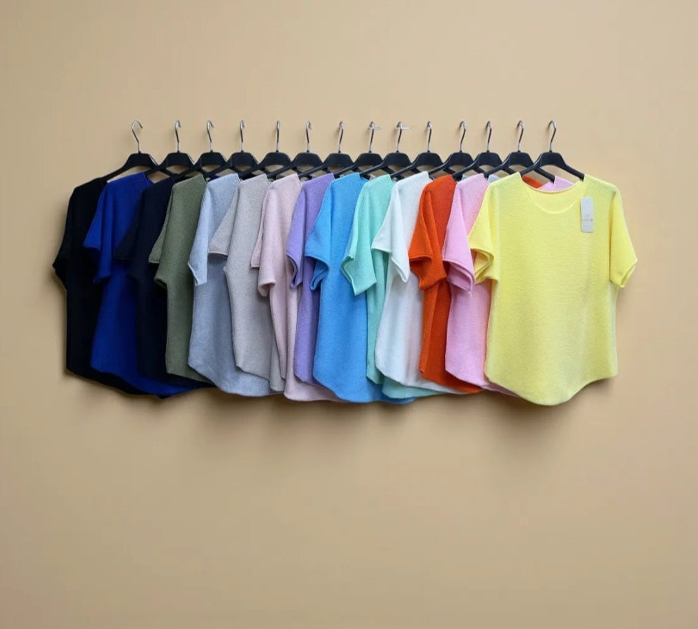 Pull manches courtes