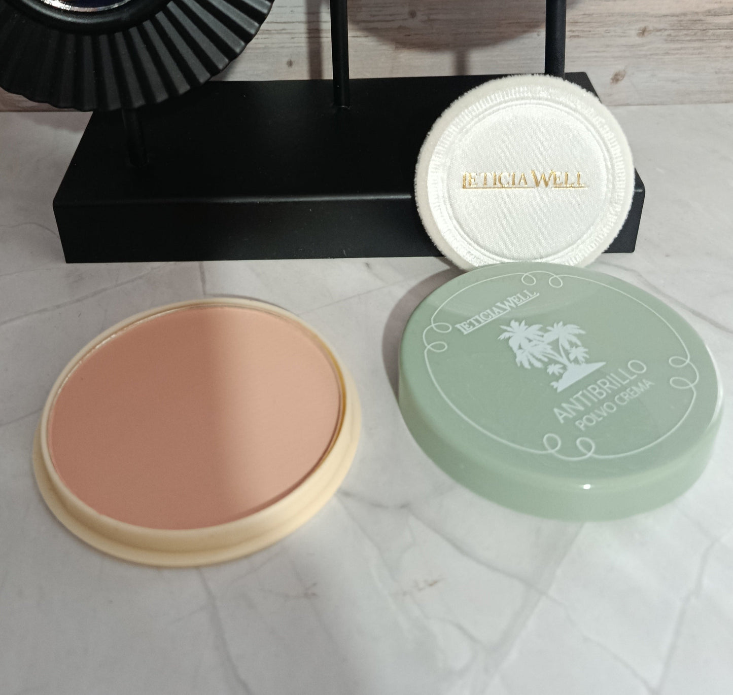poudre compacte Crème anti-brillance