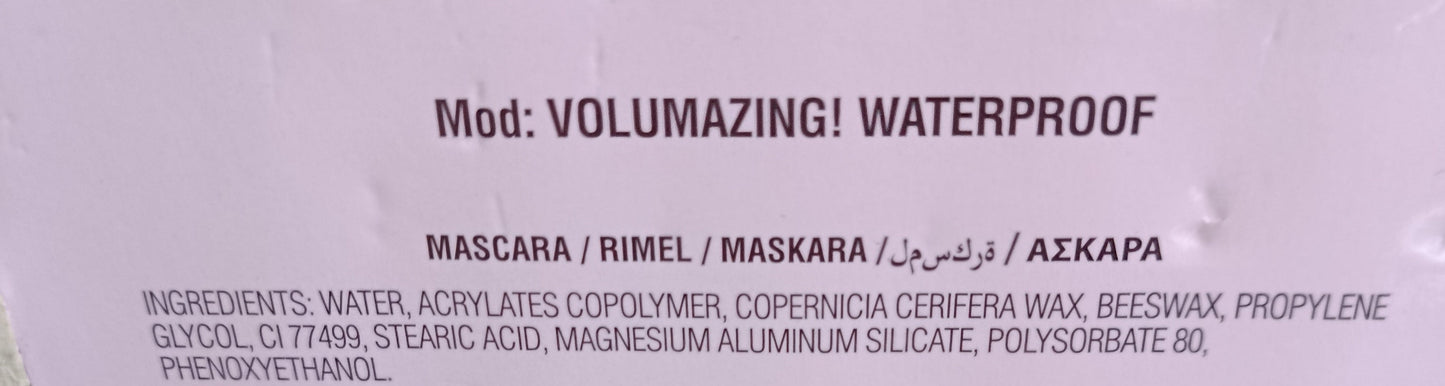 MASCARA VOLUMAZING