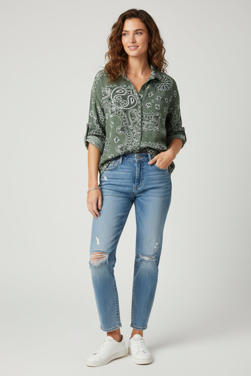 Chemise motifs
