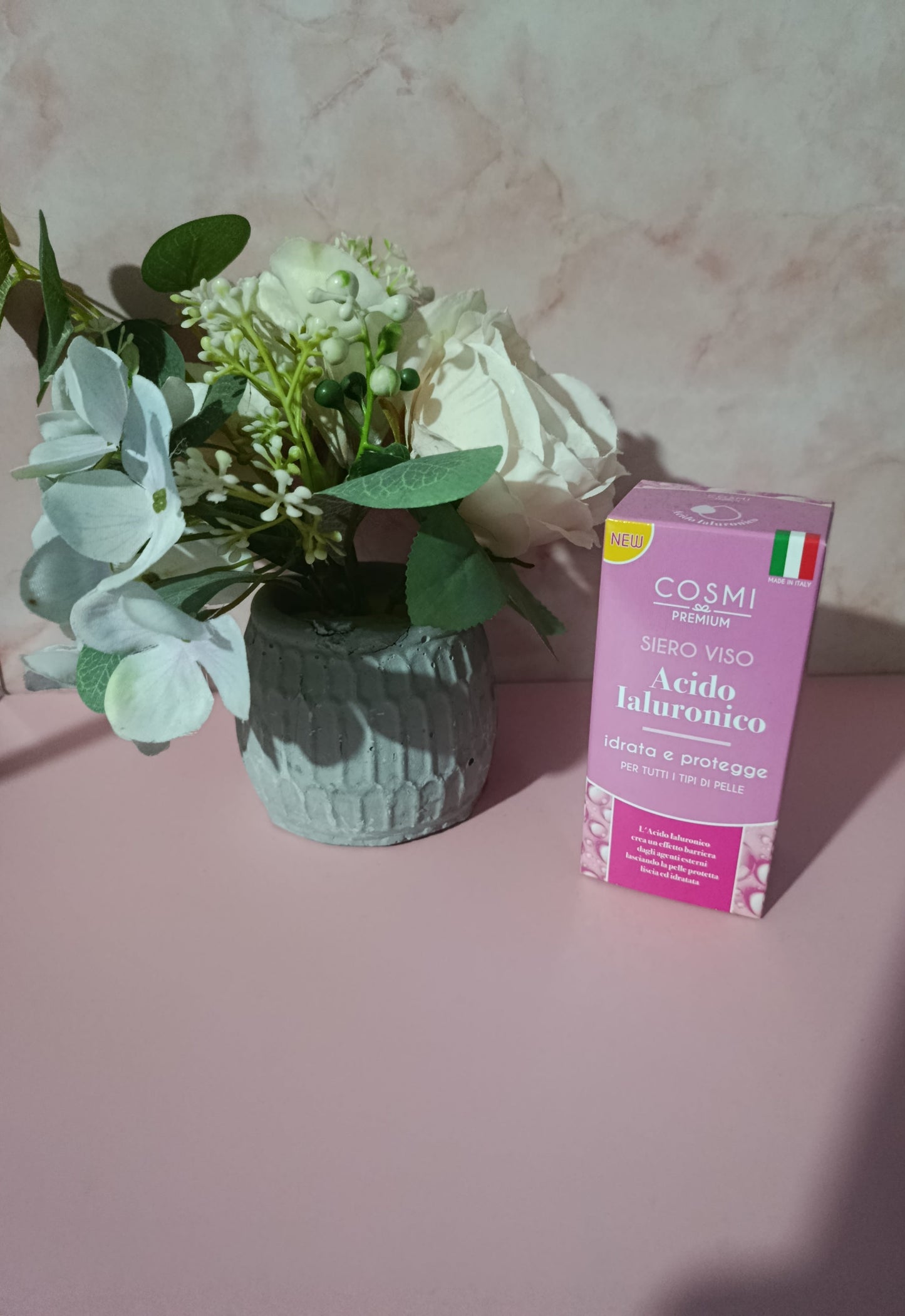 SERUM VISAGE A L'ACIDE HYALURONIQUE