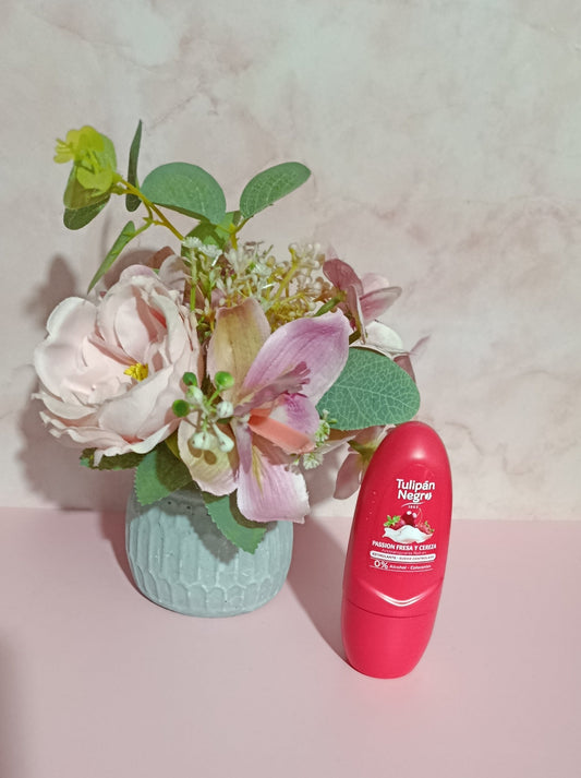 DÉODORANT ROLL ON TULIPAN NEGRO FRAISE CERISE