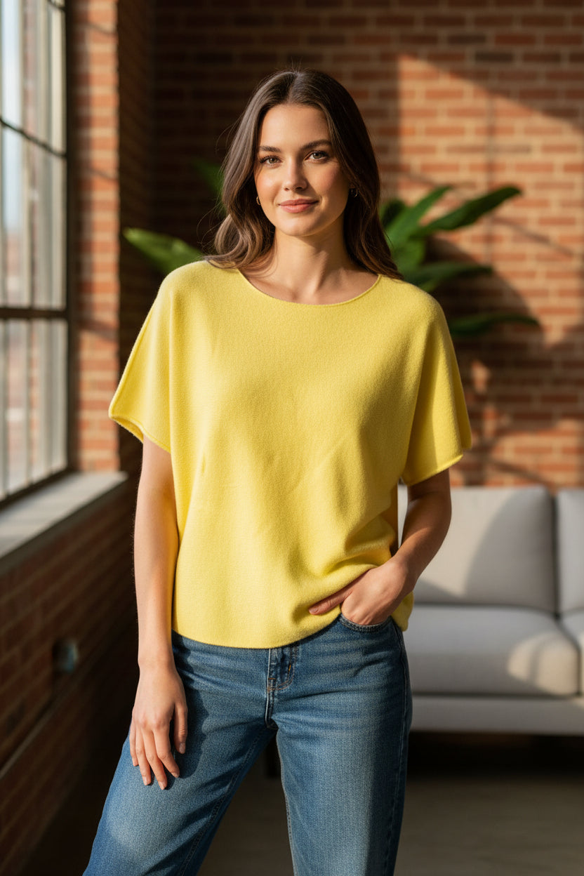 Pull manches courtes